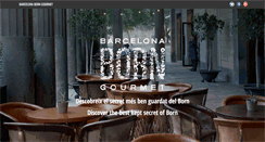 Desktop Screenshot of barcelonaborngourmet.com